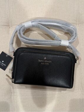 Kate Spade Staci Mini Black Crossbody Bag